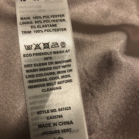 Kimono style Jacques Vert Embroidered lilac jacket - Picture 8 of 9